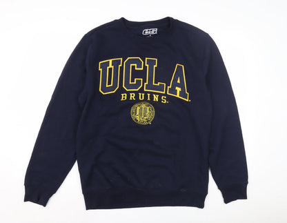 e5 Men’s Blue S Pullover College Sweatshirt
