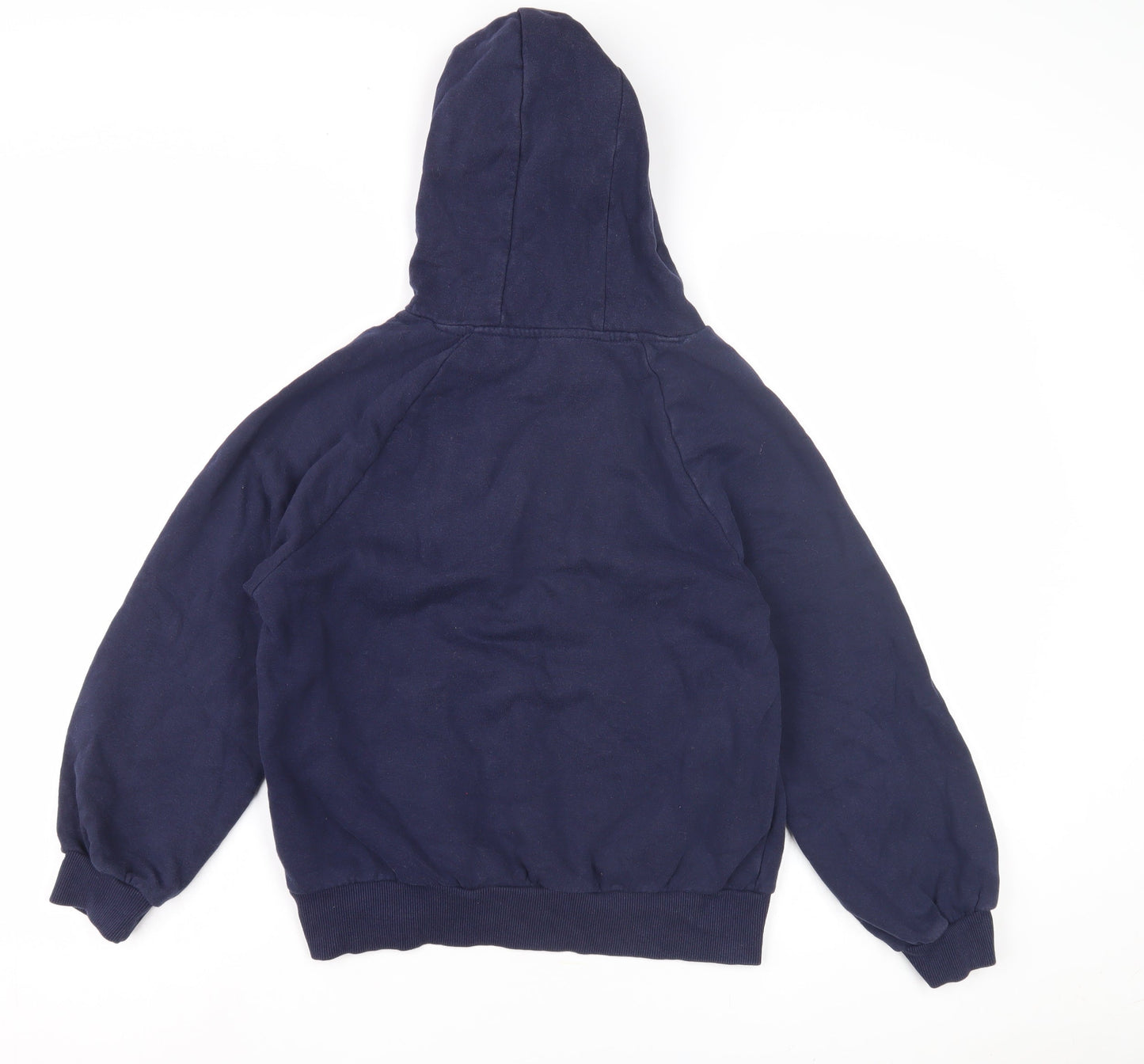 Next Girls Blue Star Embroidered Hoodie 11 Years