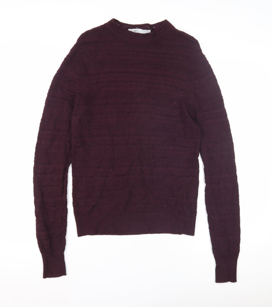 Womens UK Size S Oasis Purple Pullover Jumper
