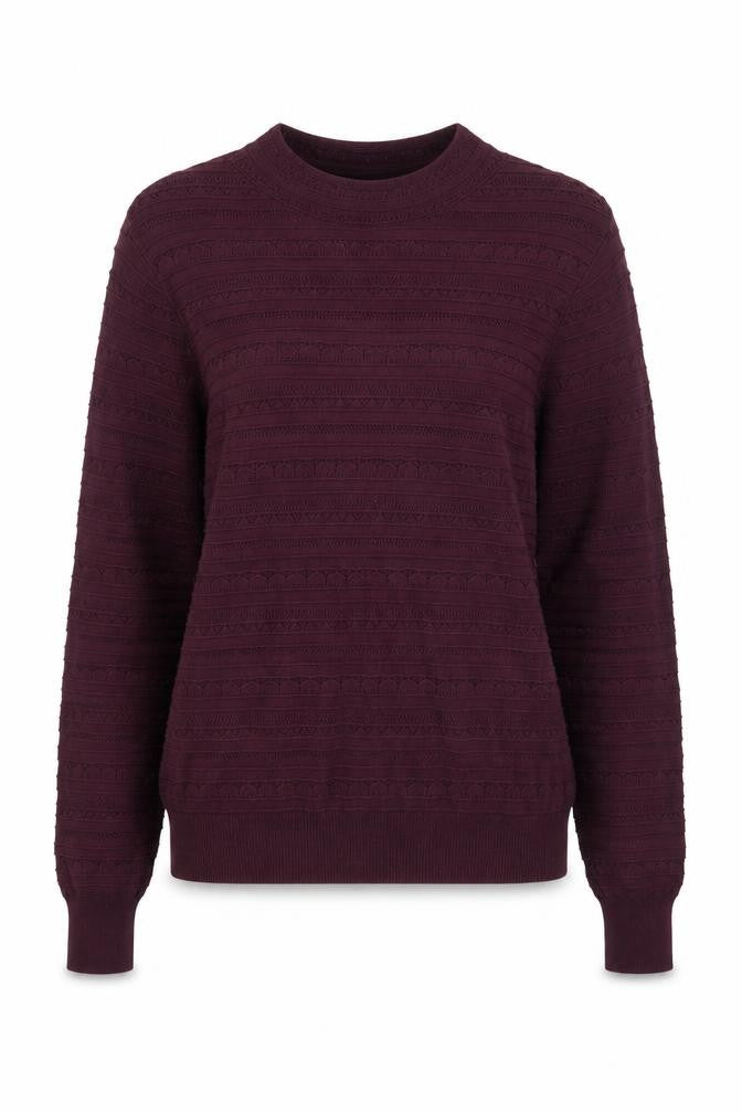 Womens UK Size S Oasis Purple Pullover Jumper
