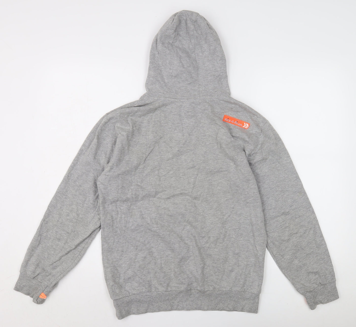 URB65 Boys Grey Pullover Hoodie 14-15 Years Urban Style