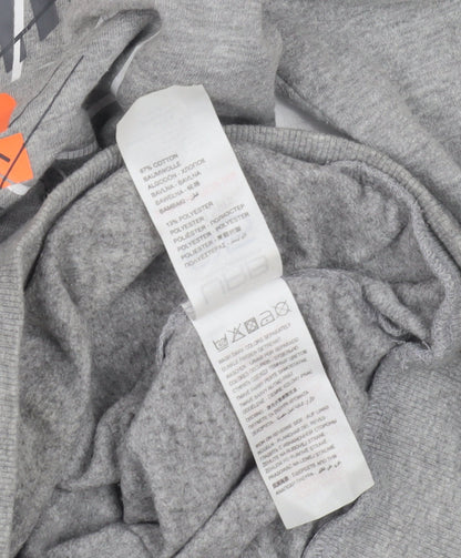 URB65 Boys Grey Pullover Hoodie 14-15 Years Urban Style