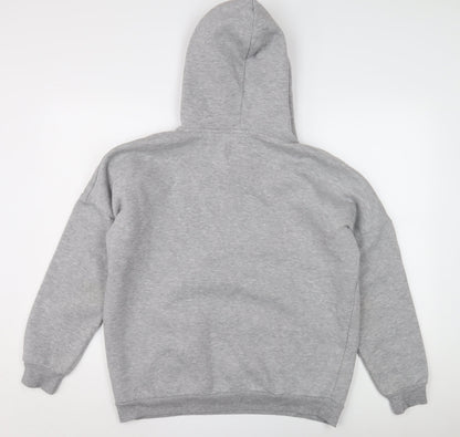 Superdry Unisex Grey Pullover Hoodie - M Premium