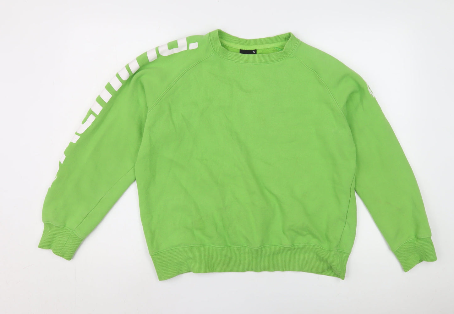 Salming Green Unisex Sweatshirt S with Logo Graphic
