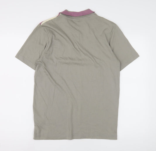 Ted Baker Men's Multicoloured Striped Polo M