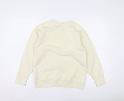 Nike Unisex Ivory M Pullover Sweatshirt Hoodie