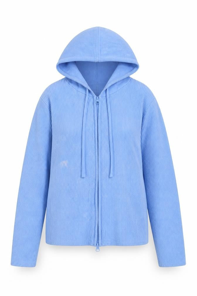 Womens UK Size 12 Jack Wills Blue Full Zip Hoodie