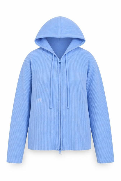 Womens UK Size 12 Jack Wills Blue Full Zip Hoodie