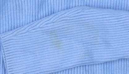 Womens UK Size 12 Jack Wills Blue Full Zip Hoodie