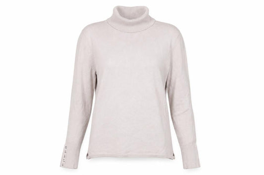 Womens UK Size 10 M&Co Ivory Pullover Jumper