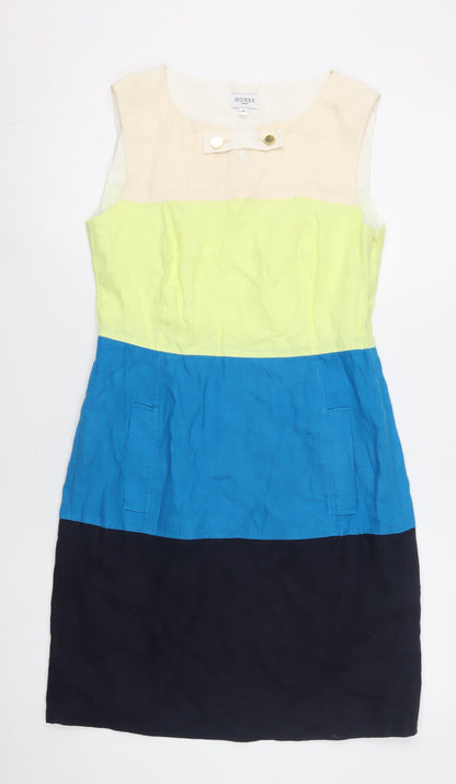 Hobbs Women's Multicoloured Knee-Length Shift Dress