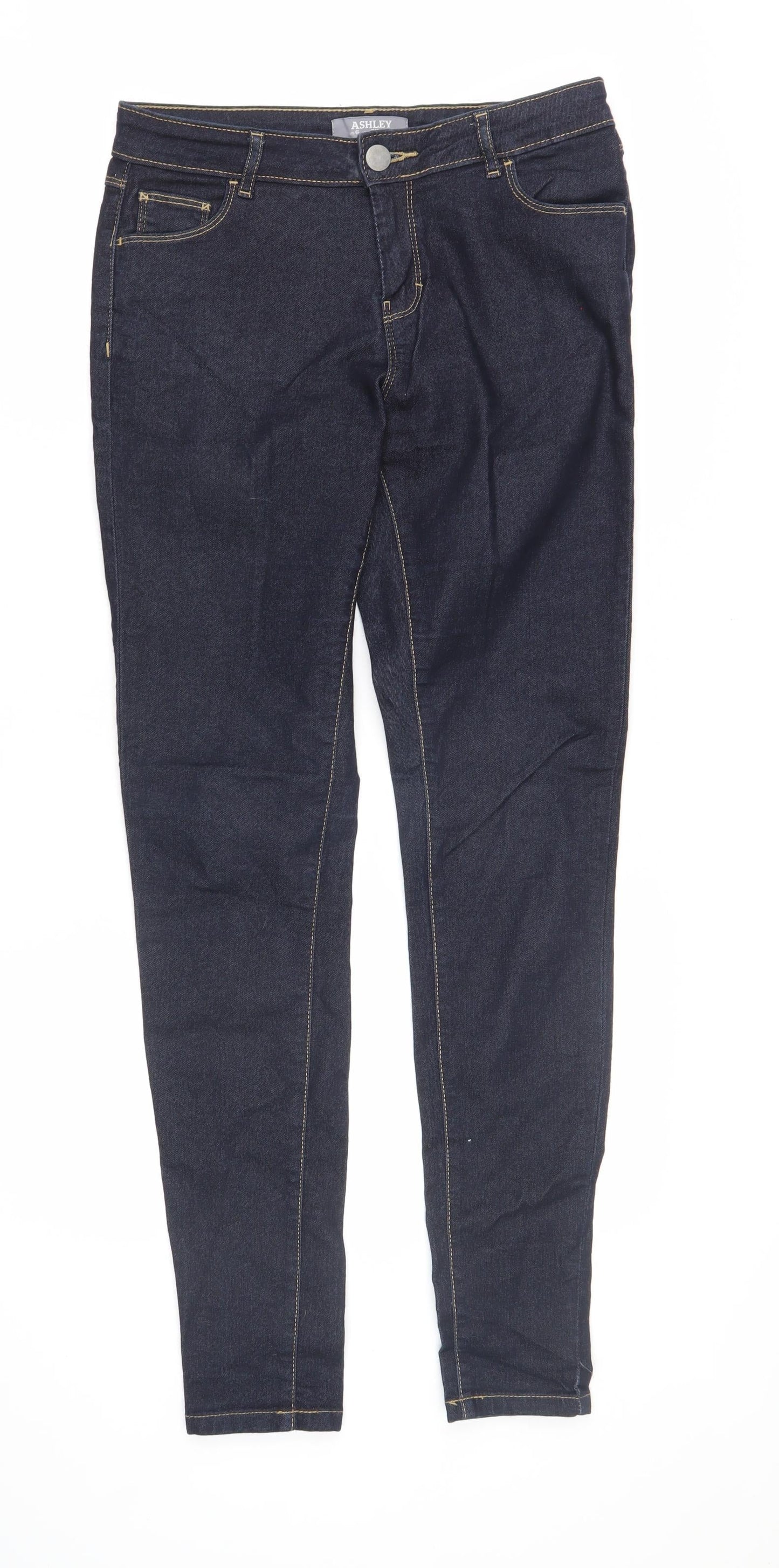 Dorothy Perkins Women's Blue Skinny Jeans Size 10