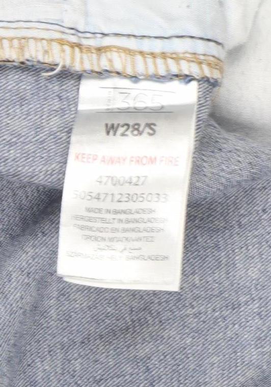 365 Women's Blue Straight Jeans Size S