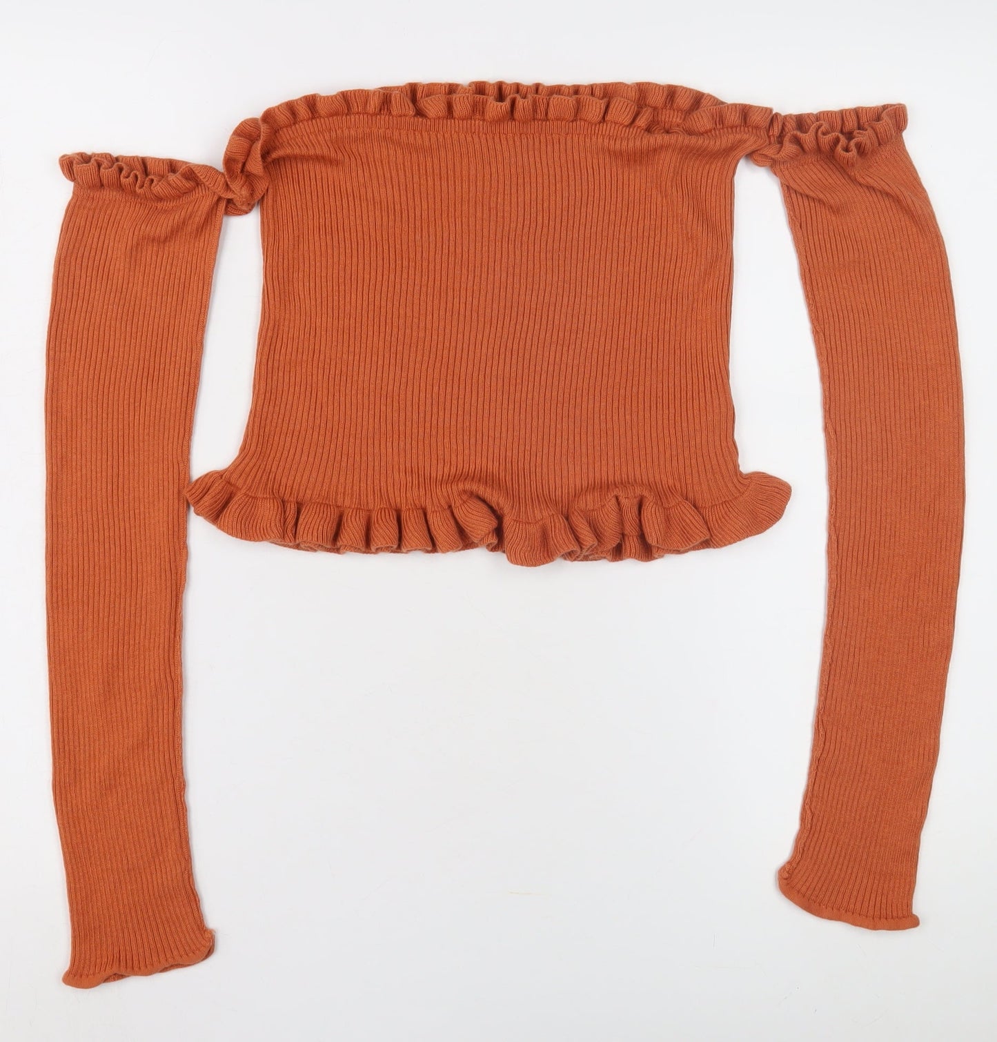 Womens UK Size 16 ASOS Orange Pullover Jumper