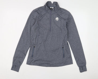 Equestrian Women's Grey Size 8 Long Sleeve Pullover