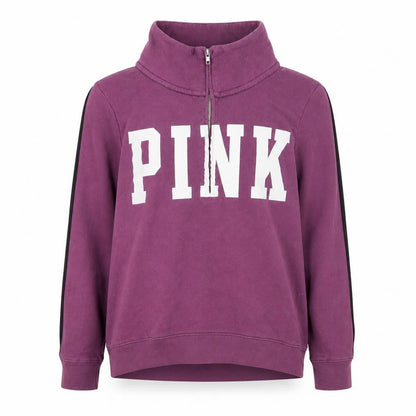 Victoria's Secret Women's Purple Sweatshirt S Pullover