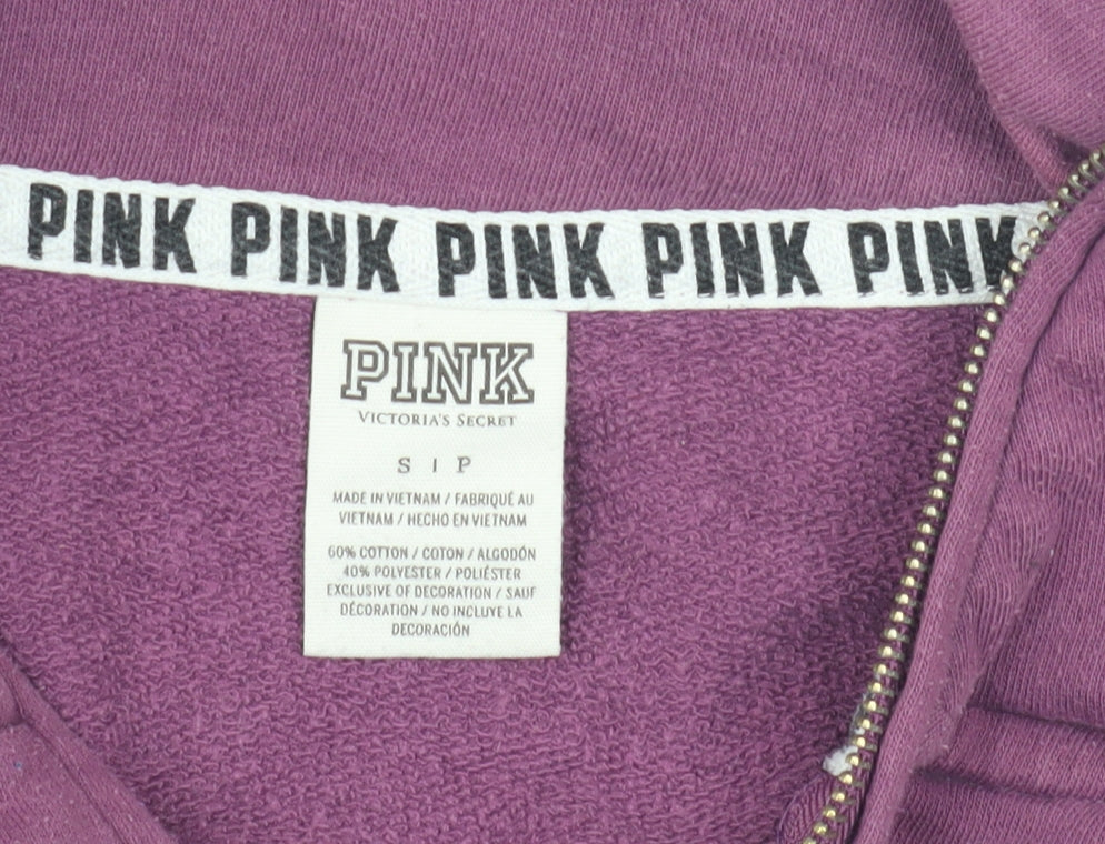 Victoria's Secret Women's Purple Sweatshirt S Pullover