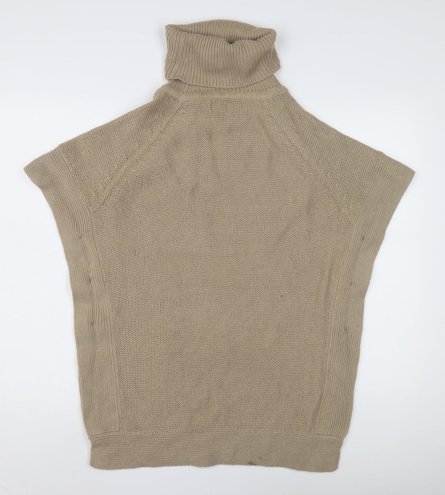 Womens UK Size S Only Beige Cape Jumper