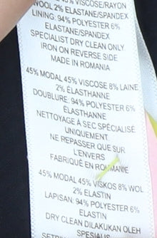 French Connection Women's Black Halter Dress Size 8