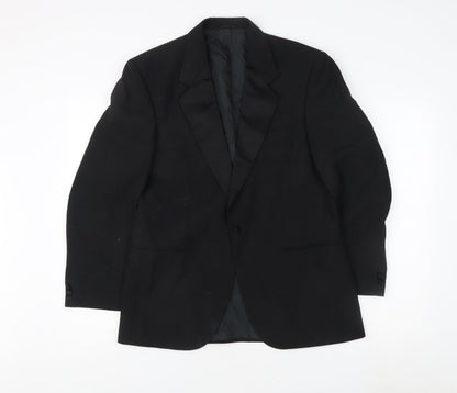 Mens UK Size 38 Mr Harry Regular Black Suit Jacket