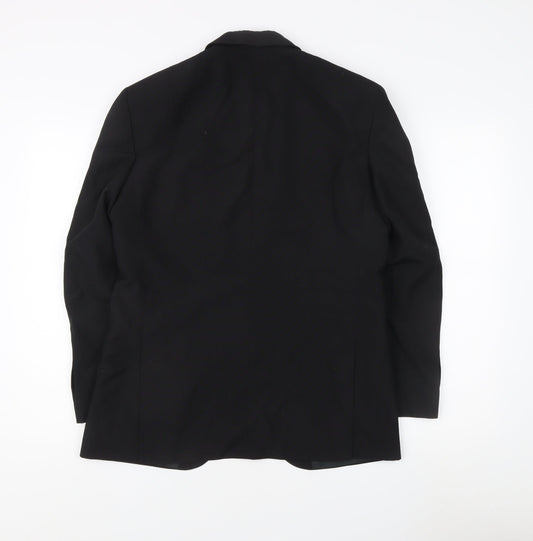 Mens UK Size 38 Mr Harry Regular Black Suit Jacket