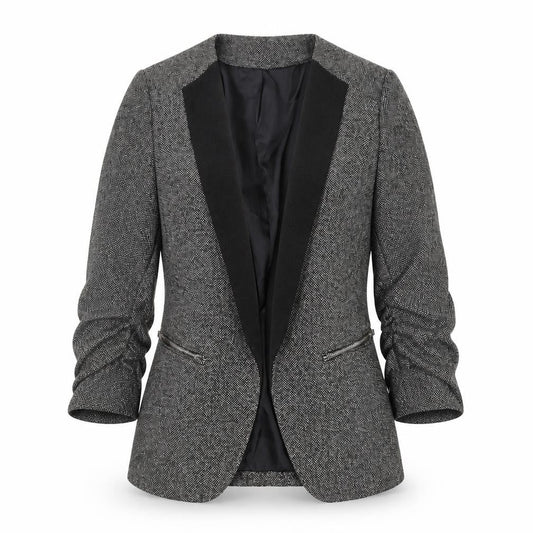 Womens UK Size 6 H&M Regular Grey Blazer