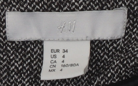 H&M Women's Grey Blazer Size 6 Workwear