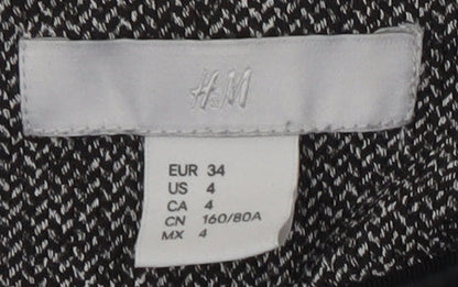 H&M Women's Grey Blazer Size 6 Workwear