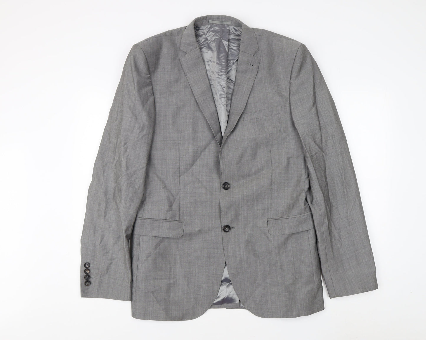 Mens UK Size 40 NEXT Regular Grey Suit Jacket