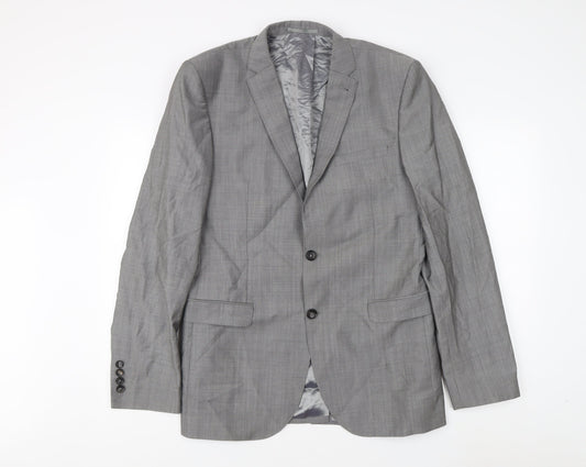 Mens UK Size 40 NEXT Regular Grey Suit Jacket