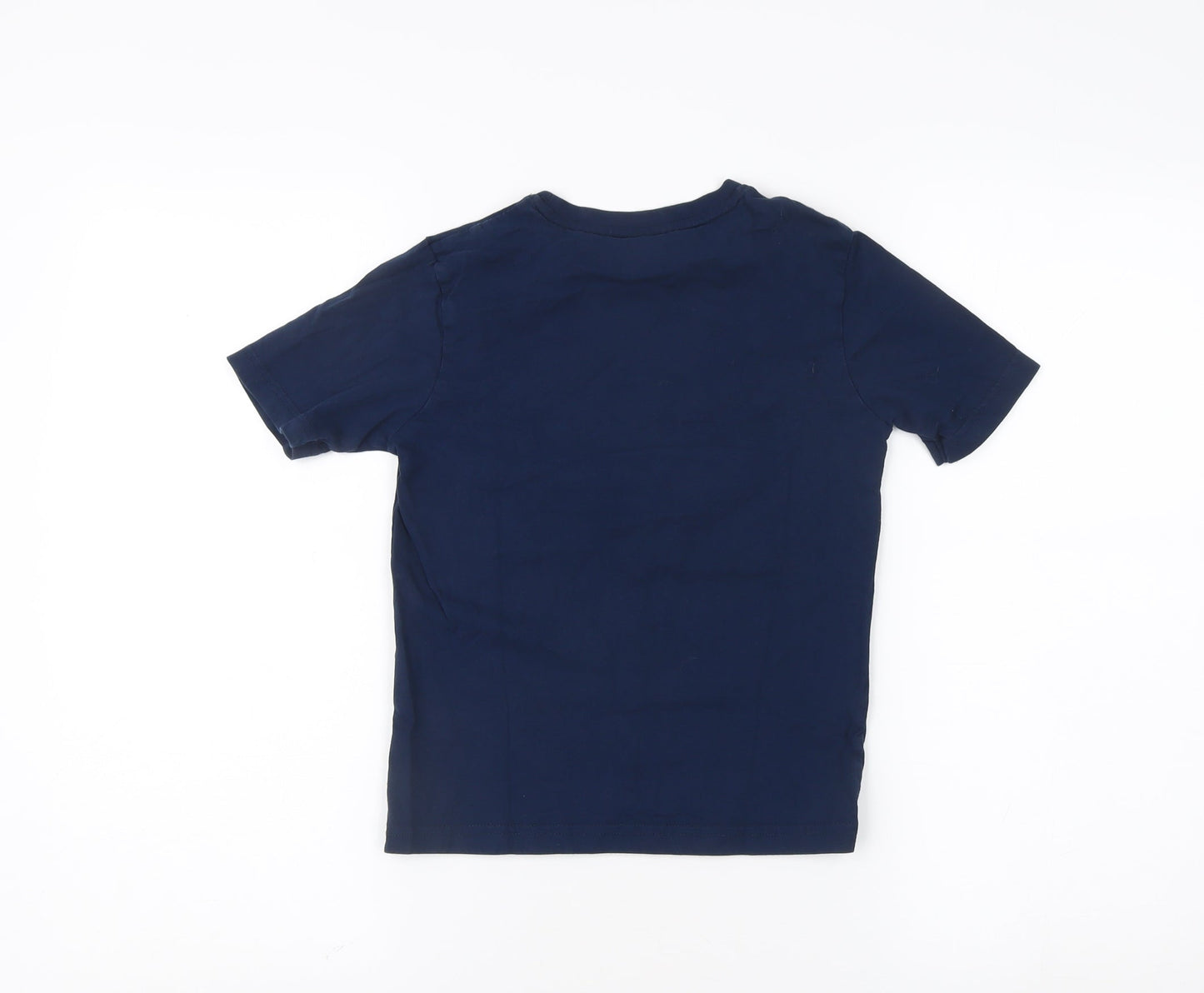 Manchester United Boys Blue Graphic T-Shirt Size 4-5 Years