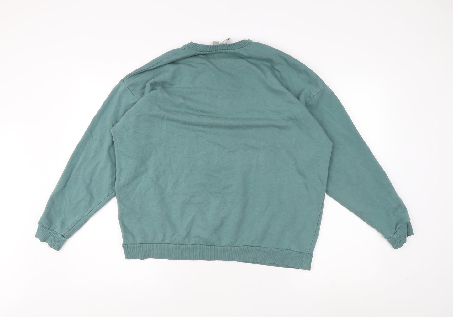 Womens UK Size 10 ASOS Green Pullover Sweatshirt