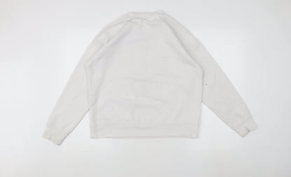 Womens UK Size XS Disney White Pullover Sweatshirt