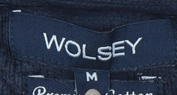 Wolsey Men's Black High Neck Pullover Jumper M