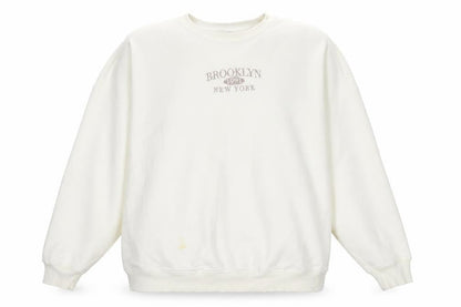 New Look Women's Ivory Graphic Sweatshirt - L