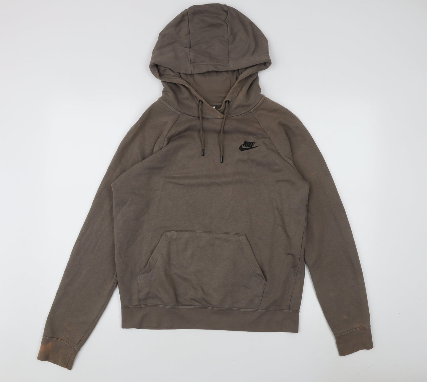 Nike Women's Brown Small Hoodie, Casual Comfort