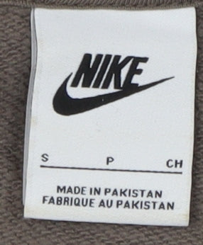 Nike Women's Brown Small Hoodie, Casual Comfort