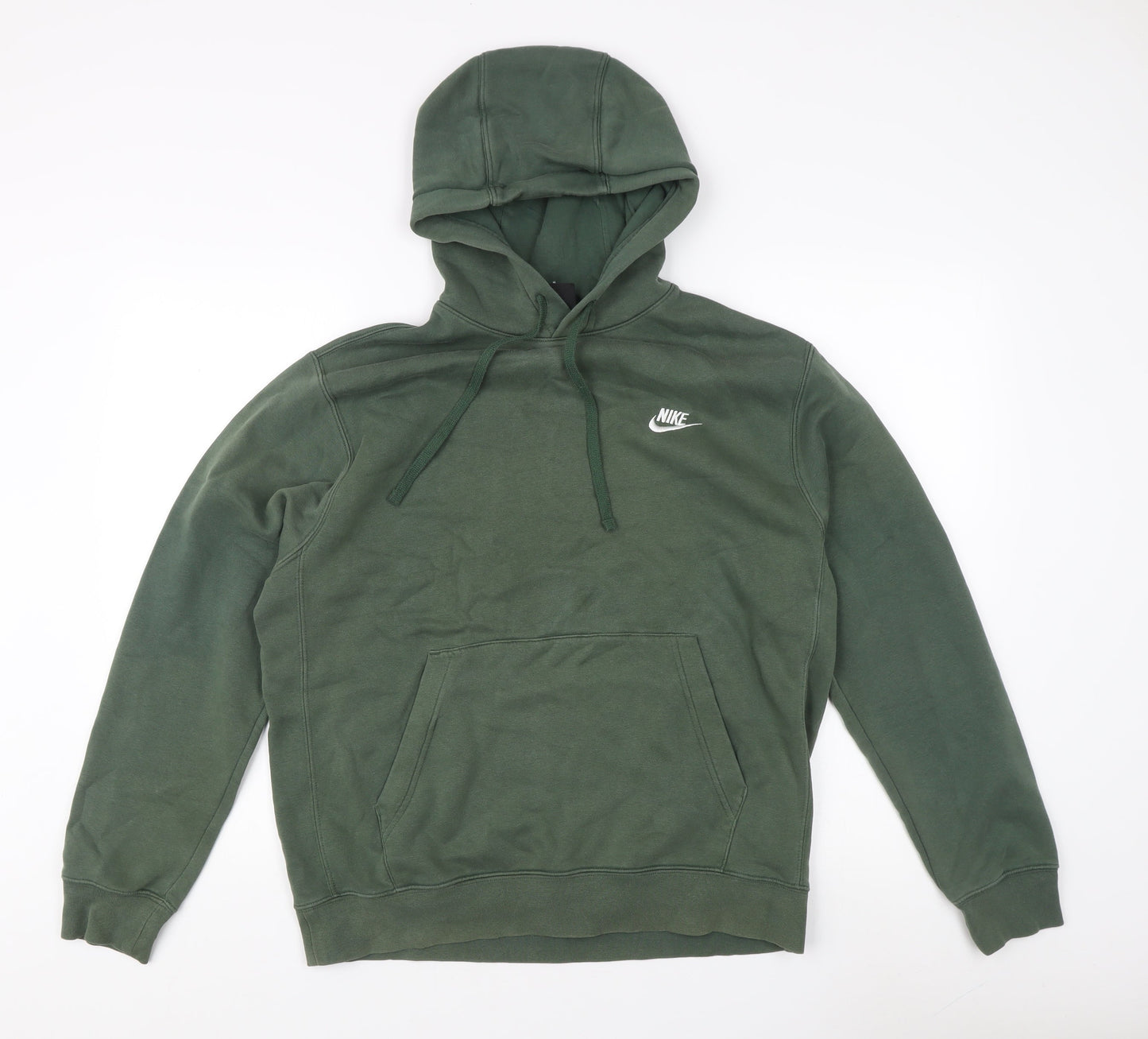 Nike Unisex Green Pullover Hoodie M
