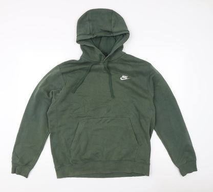 Nike Unisex Green Pullover Hoodie M