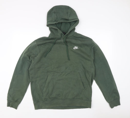 Nike Unisex Green Pullover Hoodie M