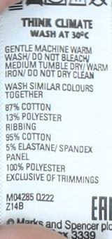 Marks and Spencer Girls Black Sweatshirt 12-13 Yrs