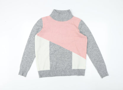 Womens UK Size S Wallis Grey Pullover Jumper