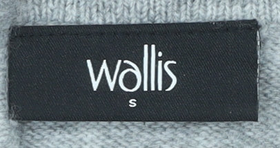 Womens UK Size S Wallis Grey Pullover Jumper
