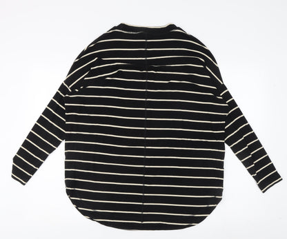 Womens UK Size 8 AND/OR Black Basic T-Shirt