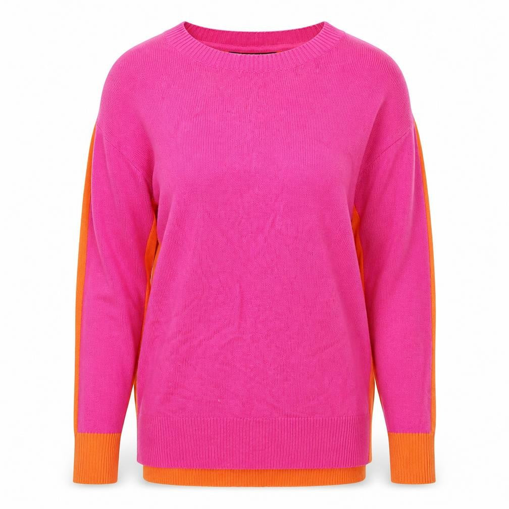 Womens UK Size S Long Tall Sally Pink Pullover Jumper
