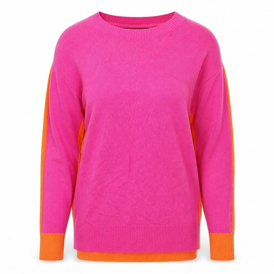 Womens UK Size S Long Tall Sally Pink Pullover Jumper