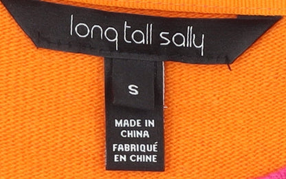 Long Tall Sally Women's Pink Pullover Jumper, Size S