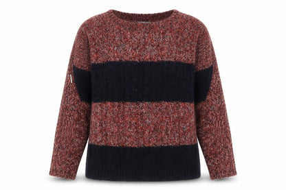 Marks and Spencer Women's Multicoloured Cable-Knit Jumper Size 12