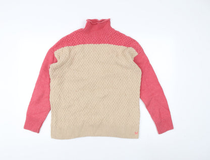 Womens UK Size 12 Crew Clothing Company Multicoloured Pullover Jumper