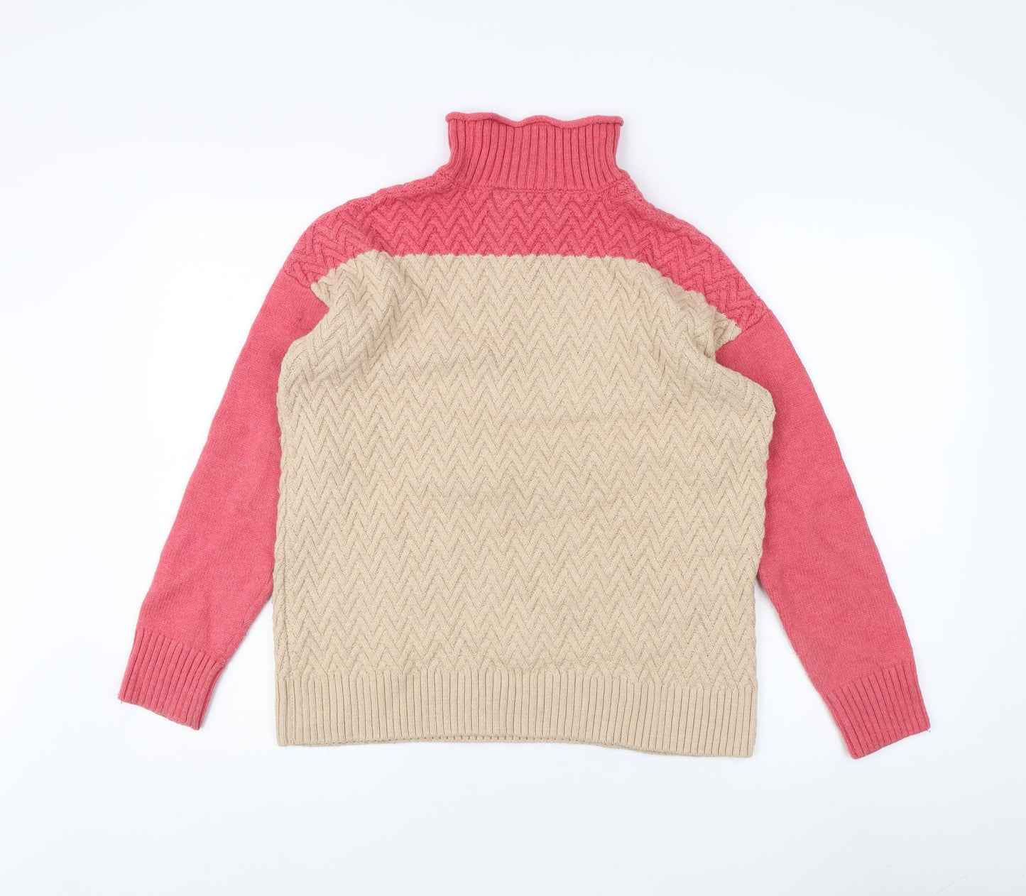Womens UK Size 12 Crew Clothing Company Multicoloured Pullover Jumper